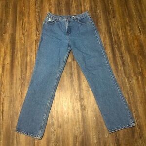 Vintage Rockies Jeans Women's 13L Slim Fit Tall High Rise Straight Leg 90s Denim
